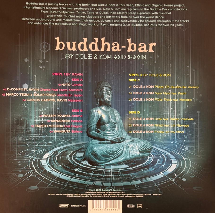 Buddha Bar - By Dole & Kom And Ravin (coloured) (2LP)