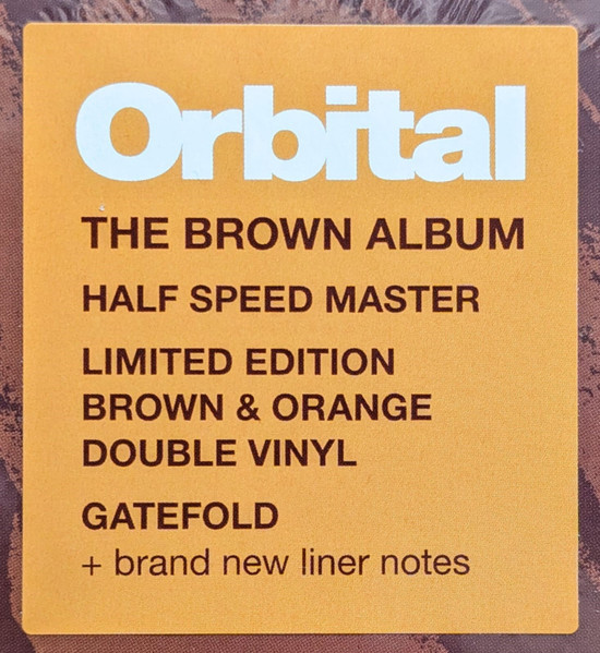 Orbital - Orbital (Brown Album) (Half Speed) (coloured) (2LP)