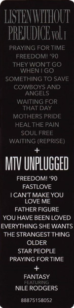 George Michael – Listen Without Prejudice Vol. 1 / MTV Unplugged (2CD)