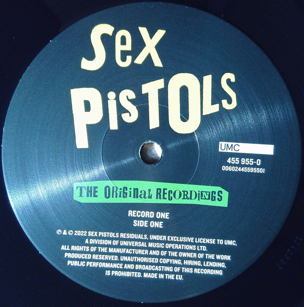 Sex Pistols - The Original Recordings (2LP)