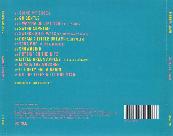 Robbie Williams - Swings Both Ways (CD)
