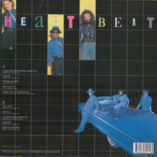 Bad Boys Blue - Heart Beat (color) (LP)