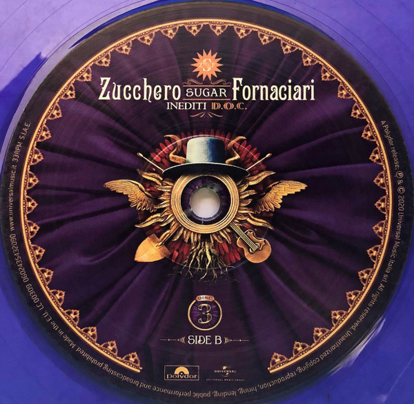 Zucchero Sugar Fornaciari - D.O.C. (Deluxe Edition) (colored) (3Lp)