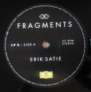 Satie: Fragments (Satie Reworks & Remixes) (2LP)