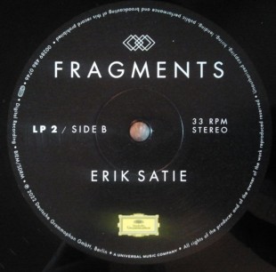 Satie: Fragments (Satie Reworks & Remixes) (2LP)