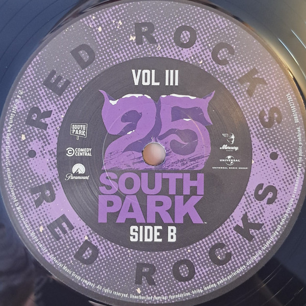 «Южный Парк» South Park Concert (25th Anniversary) (soundtrack) (3LP)