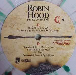 Робин Гуд: Принц воров / Michael Kamen – Robin Hood: Prince Of Thieves (Limited Edit) (color) (soundtrack) (2LP)