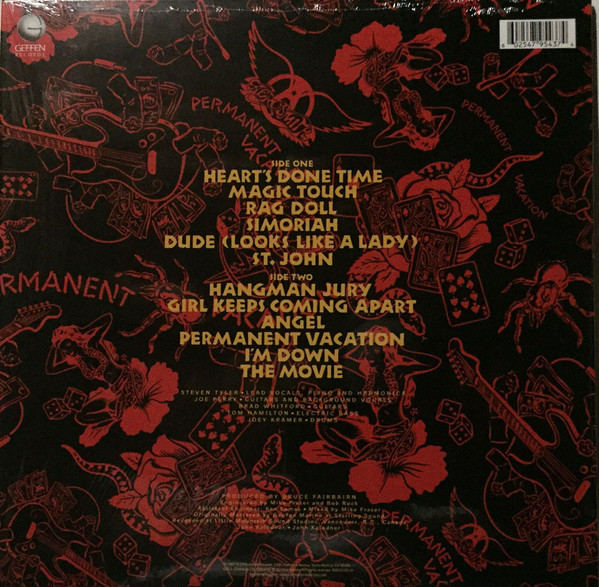 Aerosmith - Permanent Vacation (LP)