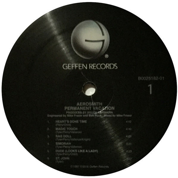 Aerosmith - Permanent Vacation (LP)