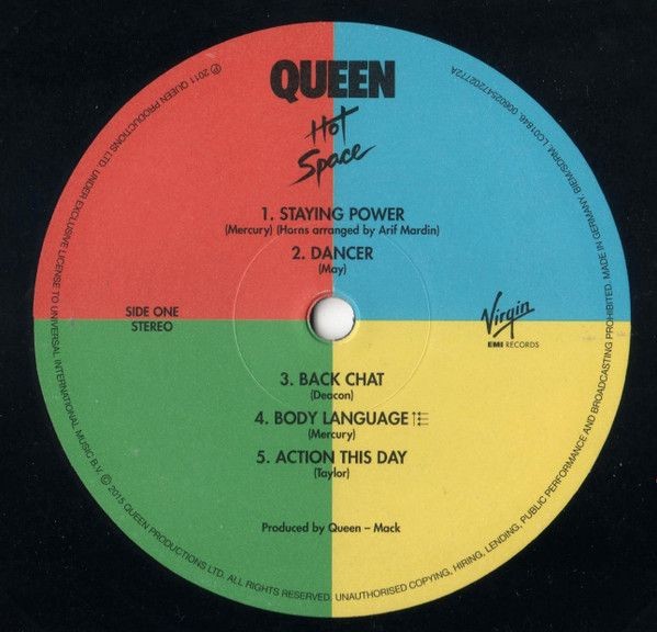 Queen - Hot Space (LP)