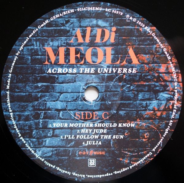 Al Di Meola - Across The Universe (2Lp)
