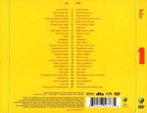 The Beatles - 1 (CD+DVD)