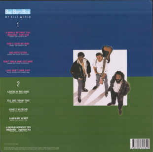 Bad Boys Blue - My Blue World (color) (LP)