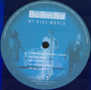 Bad Boys Blue - My Blue World (color) (LP)