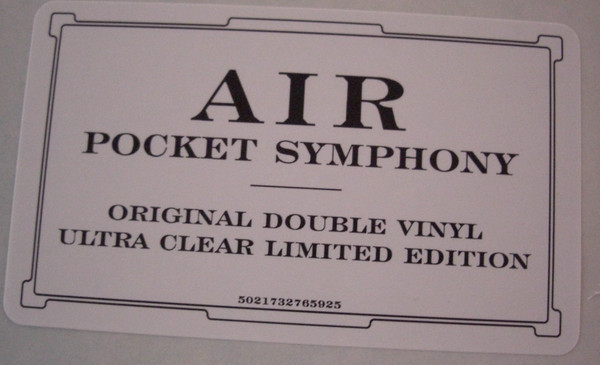 Виниловая пластинка AIR - Pocket Symphony (Color) (2LP)