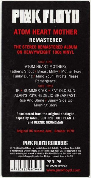 Pink Floyd - Atom Heart Mother (LP)