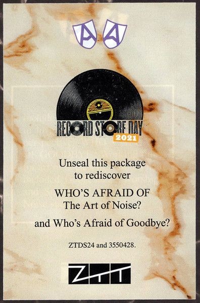 The Art Of Noise - Who's Afraid Of The Art Of Noise? And Who's Afraid Of Goodbye? (Limited Edit) (2Lp)