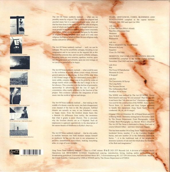 The Art Of Noise - Who's Afraid Of The Art Of Noise? And Who's Afraid Of Goodbye? (Limited Edit) (2Lp)