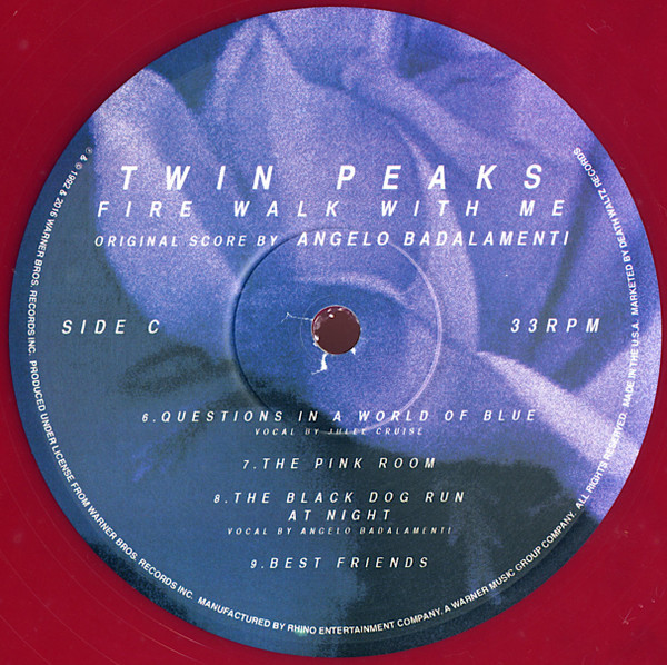 Angelo Badalamenti – Twin Peaks: Fire Walk With Me (coloured) (Soundtrack) (2LP)