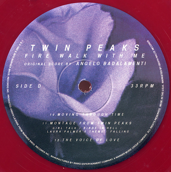 Angelo Badalamenti – Twin Peaks: Fire Walk With Me (coloured) (Soundtrack) (2LP)