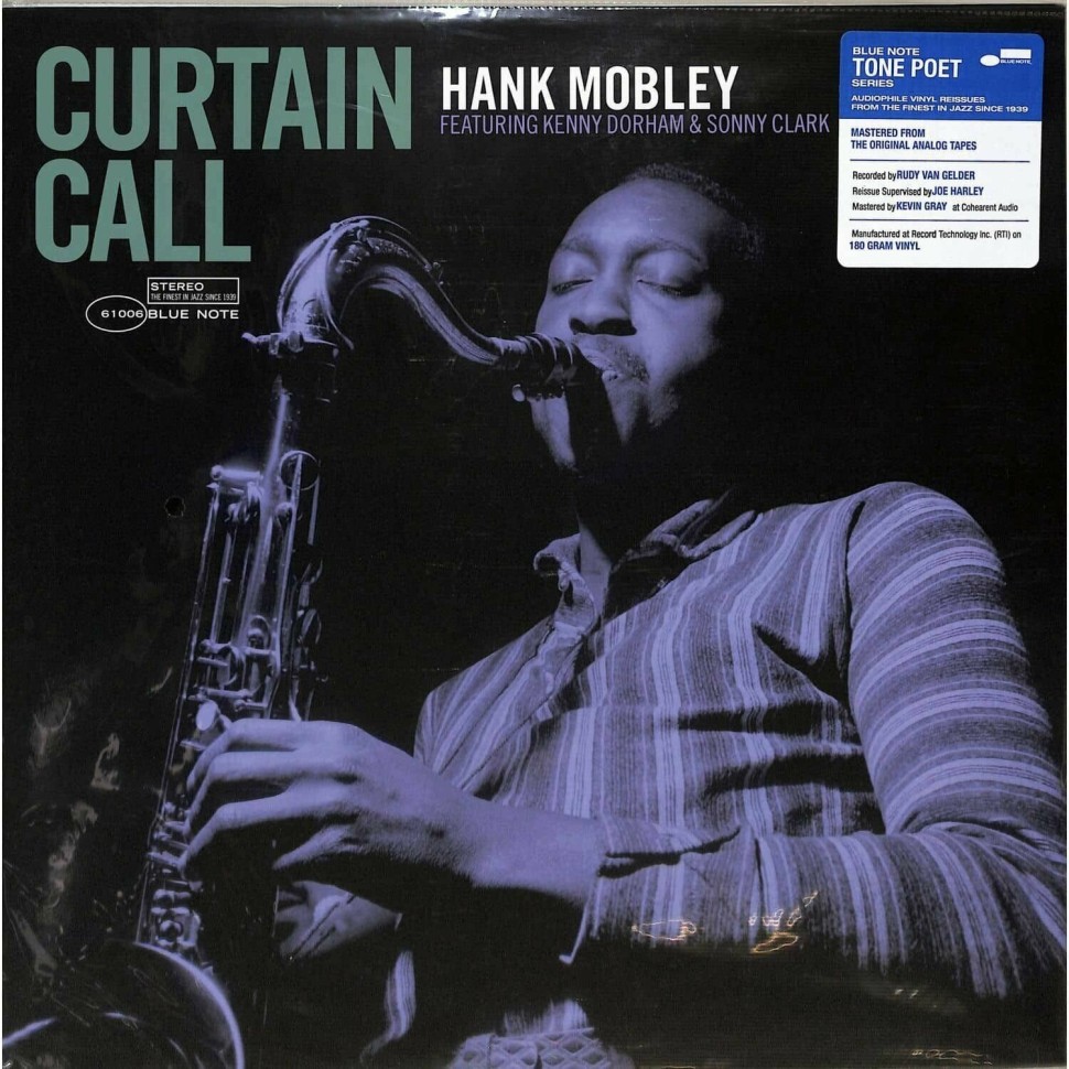 Hank Mobley Featuring Kenny Dorham & Sonny Clark – Curtain Call(LP)