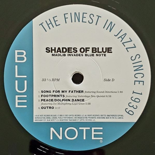 Madlib – Shades Of Blue (Madlib Invades Blue Note) (2LP)