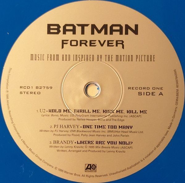 Batman Forever (Soundtrack) (color) (2 LP)