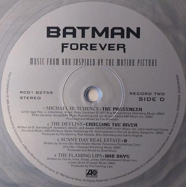 Batman Forever (Soundtrack) (color) (2 LP)