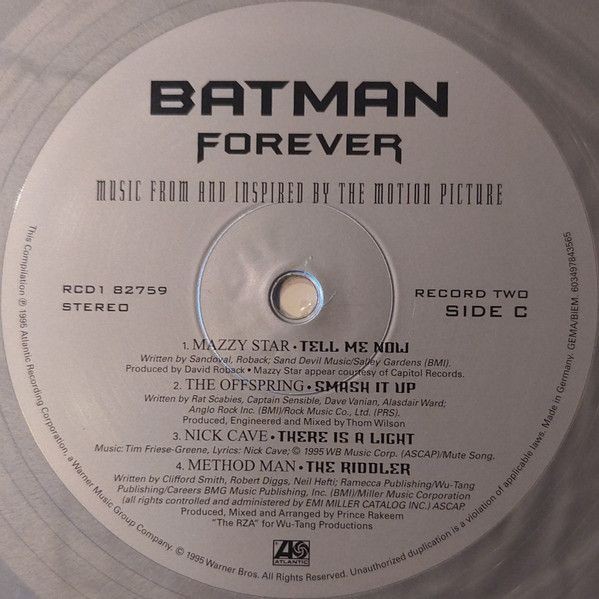 Batman Forever (Soundtrack) (color) (2 LP)