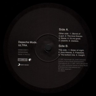 Виниловая пластинка Depeche Mode - Ultra (LP)