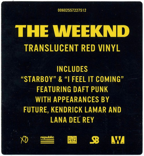 The Weeknd - Starboy (color) (2LP)