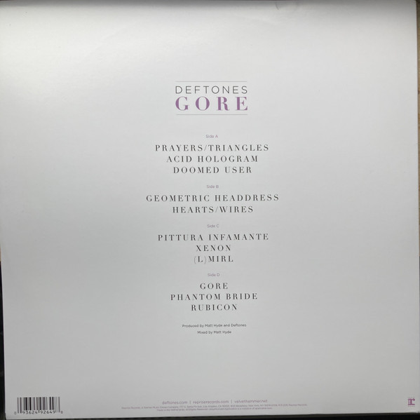 Deftones — Gore (White) (2LP)