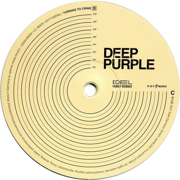 Deep Purple - Turning To Crime (Limited Edit) (color) (2Lp)