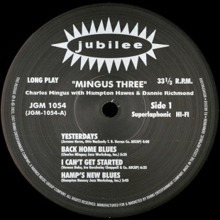 Charles Mingus, Hampton Hawes, Danny Richmond / Mingus Three (Deluxe Edit 100 Years) (Mono) (2Lp)