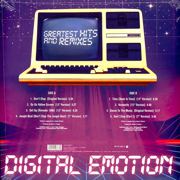 Digital Emotion - Greatest Hits & Remixes (LP)