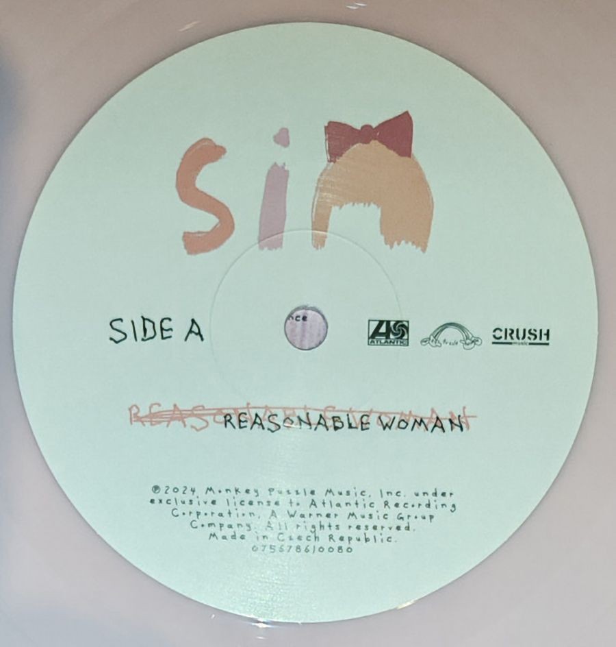 Sia - Reasonable Woman (Pink color) (LP)