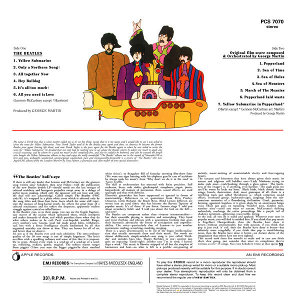 The Beatles - Yellow Submarine (LP)