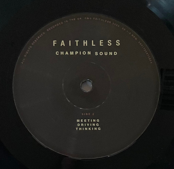 Faithless - Champion Sound (2LP)