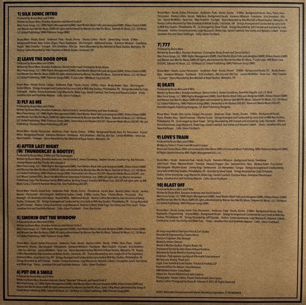 Bruno Mars & Anderson - Paak & Silk Sonic - An Evening With Silk Sonic (Colored - Splatter) (LP)