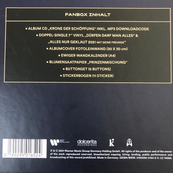 Die Prinzen. Krone Der Schopfung (Box set)(Lp+2CD)