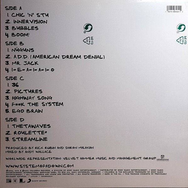 System of a down - Steal This Album! (2LP)