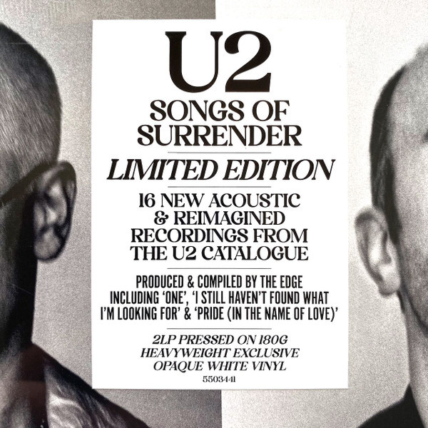 Виниловая пластинка U2 - Songs Of Surrender (Limited Edit) (color) (2LP)