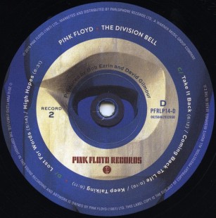 Pink Floyd - The Division Bell (EU) (2LP)