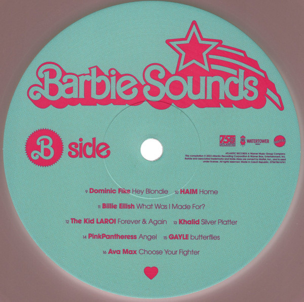 Barbie The Album (Limited Edit) (Neon Pink color) (Soundtrack)(LP)