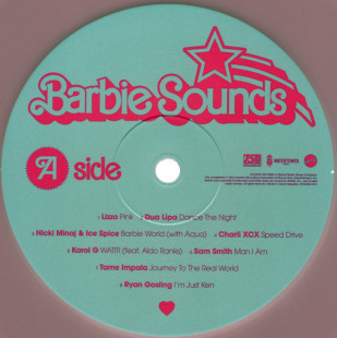 Barbie The Album (Limited Edit) (Neon Pink color) (Soundtrack)(LP)