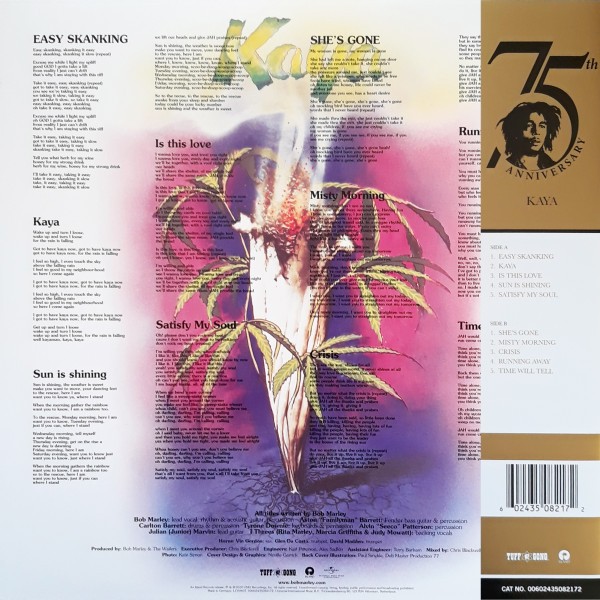 Bob Marley & The Wailers – Kaya (Limited Edition)(LP)