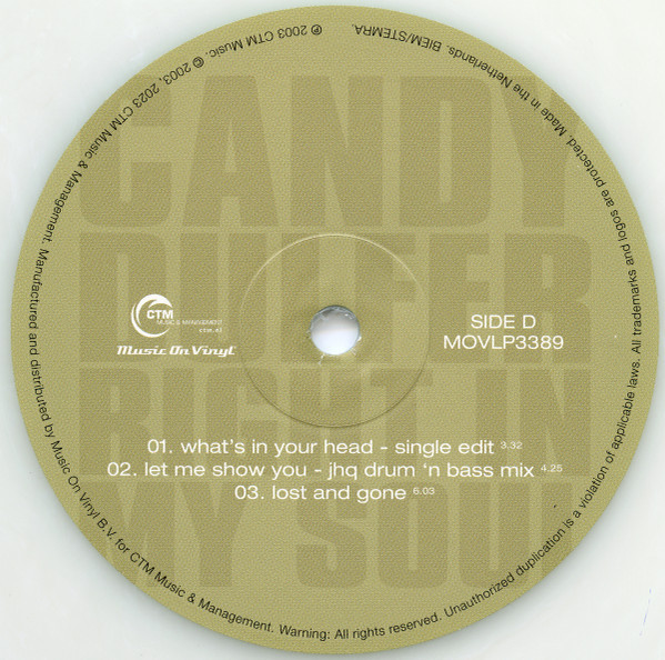 Candy Dulfer - Right In My Soul (Limited Edit) (Numbered) (collor) (2LP)