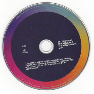 Pet Shop Boys - Dreamworld: The Greatest Hits Live (2CD+ Blu-ray)