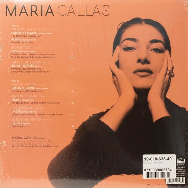 Maria Callas. Callas А Paris (LP)
