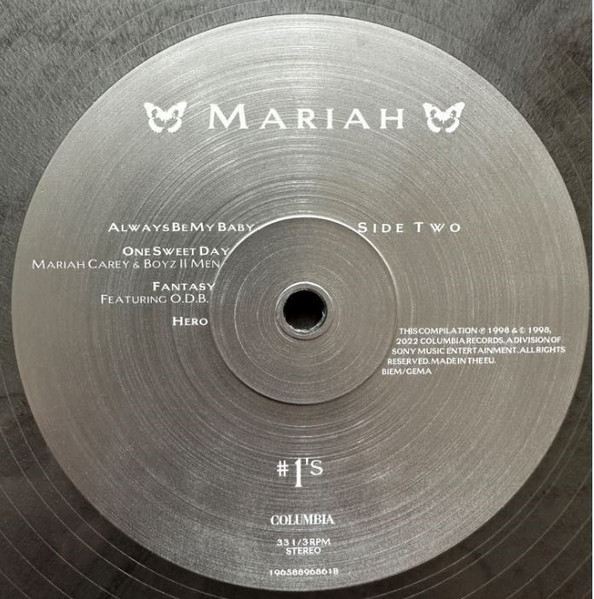 Mariah Carey - №1's (color) (2LP)